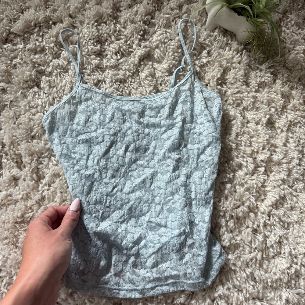 Jockey Women's Camisole in Soft Blue Lace